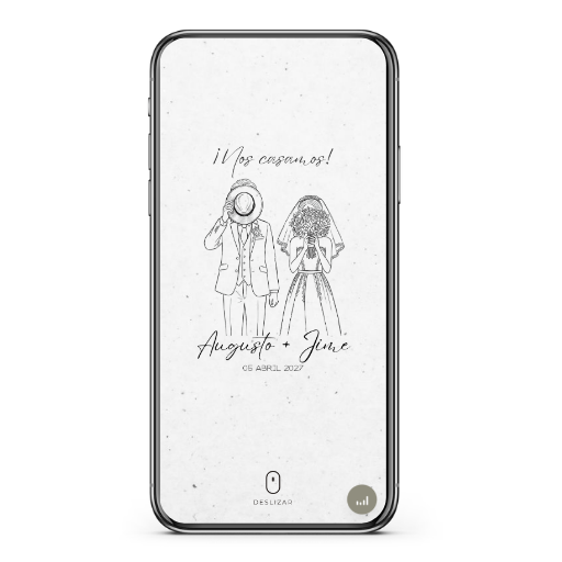 Modelo Ilustrada para casamiento